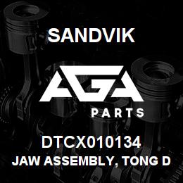 DTCX010134 Sandvik JAW ASSEMBLY, TONG DIE | AGA Parts
