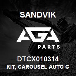 DTCX010314 Sandvik KIT, CAROUSEL AUTO GREASE LINE | AGA Parts