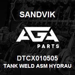 DTCX010505 Sandvik TANK WELD ASM HYDRAULIC | AGA Parts