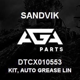 DTCX010553 Sandvik KIT, AUTO GREASE LINE | AGA Parts