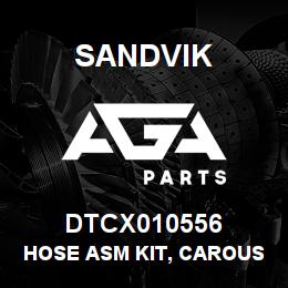 DTCX010556 Sandvik HOSE ASM KIT, CAROUSEL | AGA Parts