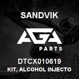 DTCX010619 Sandvik KIT, ALCOHOL INJECTOR | AGA Parts
