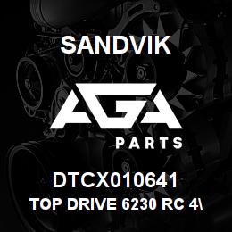 DTCX010641 Sandvik TOP DRIVE 6230 RC 4" MATRIX | AGA Parts