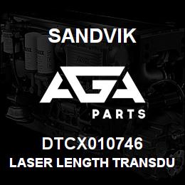 DTCX010746 Sandvik LASER LENGTH TRANSDUCER RED | AGA Parts
