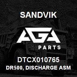 DTCX010765 Sandvik DR500, DISCHARGE ASM - AIR | AGA Parts