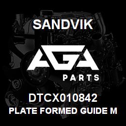 DTCX010842 Sandvik PLATE FORMED GUIDE MID MAST | AGA Parts
