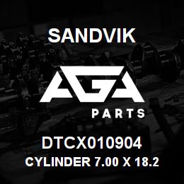 DTCX010904 Sandvik CYLINDER 7.00 X 18.25 ST. | AGA Parts