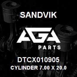 DTCX010905 Sandvik CYLINDER 7.00 X 20.00 ST. | AGA Parts