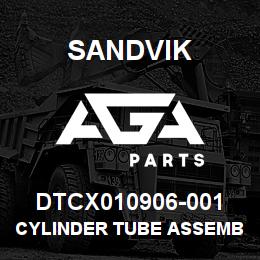 DTCX010906-001 Sandvik CYLINDER TUBE ASSEMBLY | AGA Parts