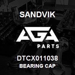 DTCX011038 Sandvik BEARING CAP | AGA Parts