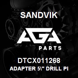 DTCX011268 Sandvik ADAPTER 5" DRILL PIPE | AGA Parts