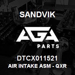 DTCX011521 Sandvik AIR INTAKE ASM - QXR 920 | AGA Parts