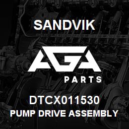 DTCX011530 Sandvik PUMP DRIVE ASSEMBLY | AGA Parts