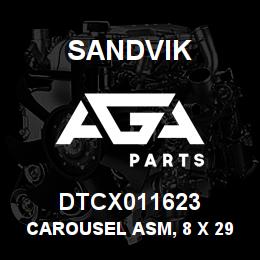 DTCX011623 Sandvik CAROUSEL ASM, 8 X 29' QXR GEN V | AGA Parts