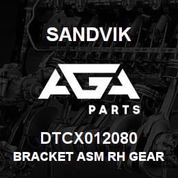DTCX012080 Sandvik BRACKET ASM RH GEAR BOX | AGA Parts