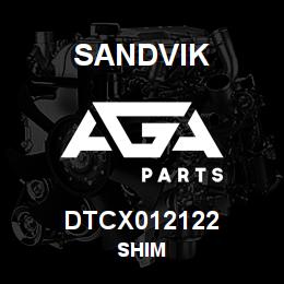 DTCX012122 Sandvik SHIM | AGA Parts