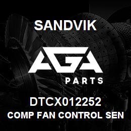 DTCX012252 Sandvik COMP FAN CONTROL SENSOR HARNESS | AGA Parts