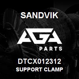 DTCX012312 Sandvik SUPPORT CLAMP | AGA Parts