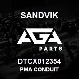 DTCX012354 Sandvik PMA CONDUIT | AGA Parts