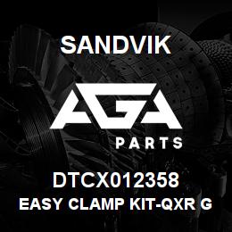DTCX012358 Sandvik EASY CLAMP KIT-QXR GEN V | AGA Parts
