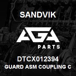 DTCX012394 Sandvik GUARD ASM COUPLING C15 | AGA Parts