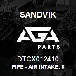 DTCX012410 Sandvik PIPE - AIR INTAKE, 8" | AGA Parts