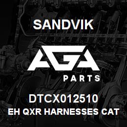 DTCX012510 Sandvik EH QXR HARNESSES CAT | AGA Parts