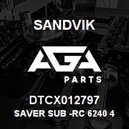 DTCX012797 Sandvik SAVER SUB -RC 6240 4 MATRIX | AGA Parts