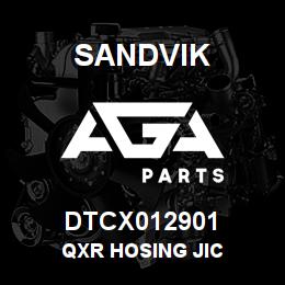 DTCX012901 Sandvik QXR HOSING JIC | AGA Parts