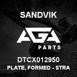 DTCX012950 Sandvik PLATE, FORMED - STRAP | AGA Parts