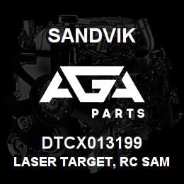 DTCX013199 Sandvik LASER TARGET, RC SAMPLER | AGA Parts