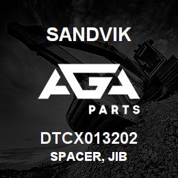 DTCX013202 Sandvik SPACER, JIB | AGA Parts