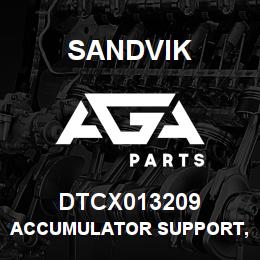 DTCX013209 Sandvik ACCUMULATOR SUPPORT, RC SAMPLER | AGA Parts