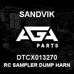 DTCX013270 Sandvik RC SAMPLER DUMP HARNESS | AGA Parts