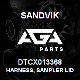 DTCX013368 Sandvik HARNESS, SAMPLER LID TO SMC PLC | AGA Parts