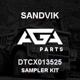 DTCX013525 Sandvik SAMPLER KIT | AGA Parts