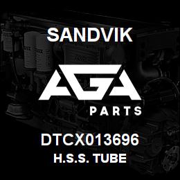 DTCX013696 Sandvik H.S.S. TUBE | AGA Parts