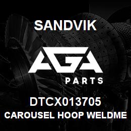 DTCX013705 Sandvik CAROUSEL HOOP WELDMENT | AGA Parts