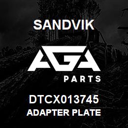 DTCX013745 Sandvik ADAPTER PLATE | AGA Parts