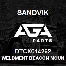 DTCX014262 Sandvik WELDMENT BEACON MOUNT | AGA Parts