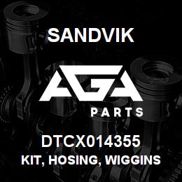 DTCX014355 Sandvik KIT, HOSING, WIGGINS | AGA Parts