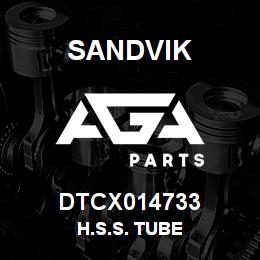 DTCX014733 Sandvik H.S.S. TUBE | AGA Parts