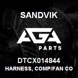 DTCX014844 Sandvik HARNESS, COMP/FAN CONTROL PANEL | AGA Parts