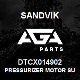 DTCX014902 Sandvik PRESSURIZER MOTOR SUPPORT LEFT | AGA Parts