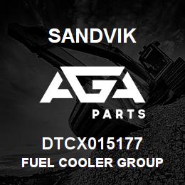 DTCX015177 Sandvik FUEL COOLER GROUP | AGA Parts