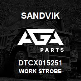 DTCX015251 Sandvik WORK STROBE | AGA Parts