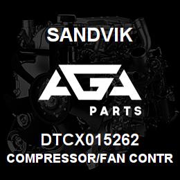 DTCX015262 Sandvik COMPRESSOR/FAN CONTROL KIT QSK23 | AGA Parts
