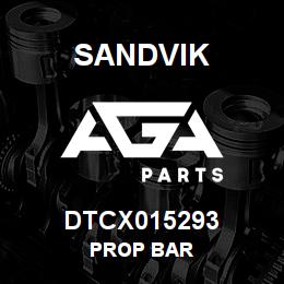 DTCX015293 Sandvik PROP BAR | AGA Parts