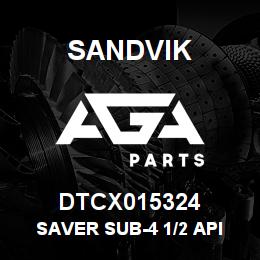 DTCX015324 Sandvik SAVER SUB-4 1/2 API REG PIN | AGA Parts