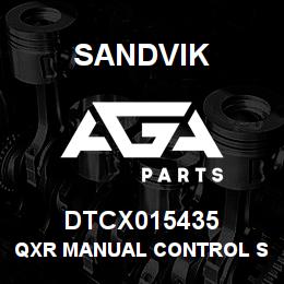 DTCX015435 Sandvik QXR MANUAL CONTROL STATION STEP AS | AGA Parts
